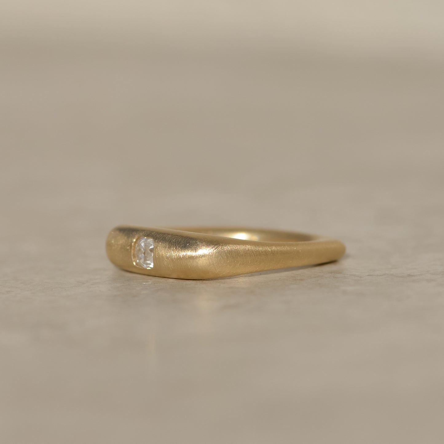 10: Seko Square Ring, old mine cut