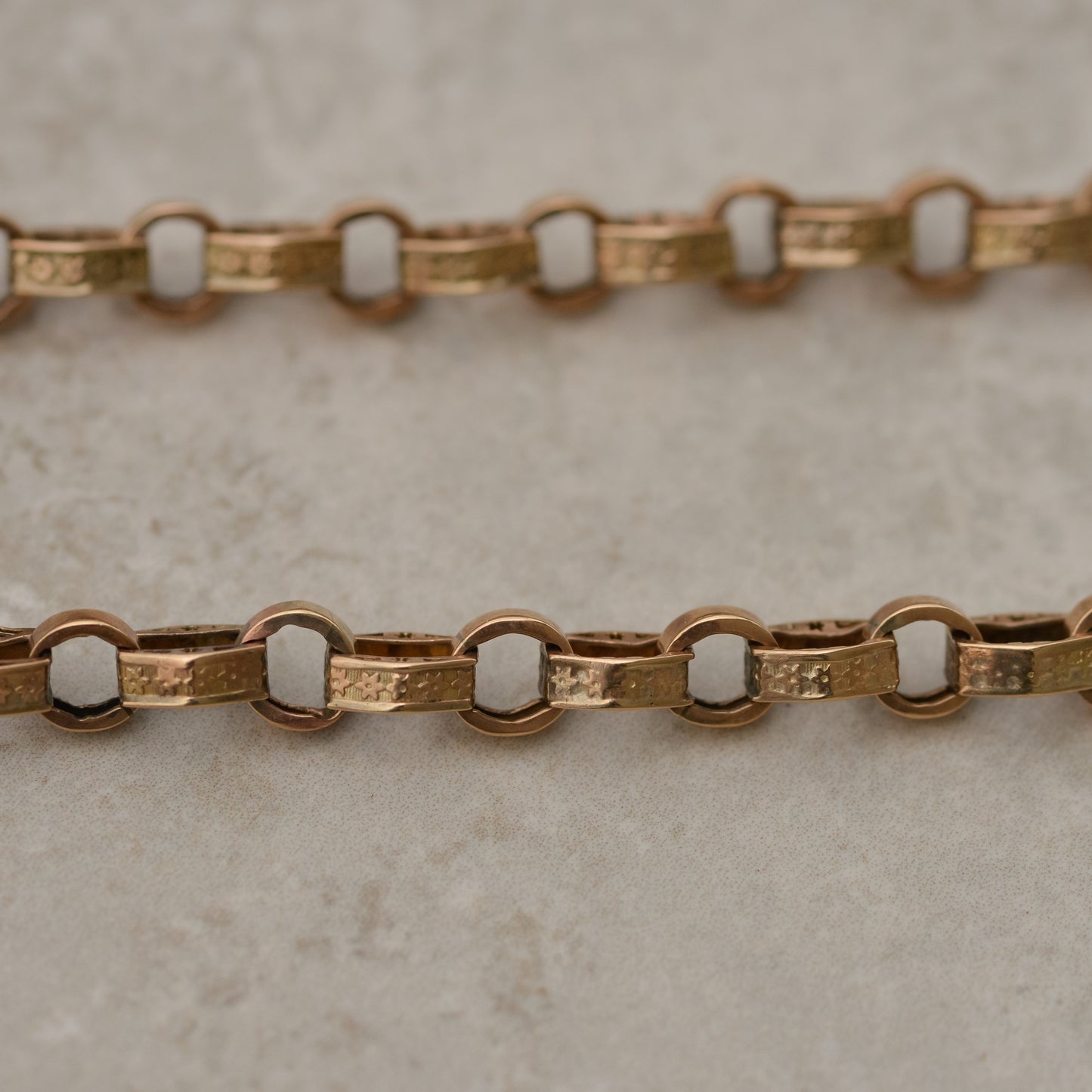 Victorian Star Link Watch Chain