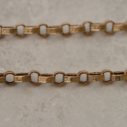 Victorian Star Link Watch Chain
