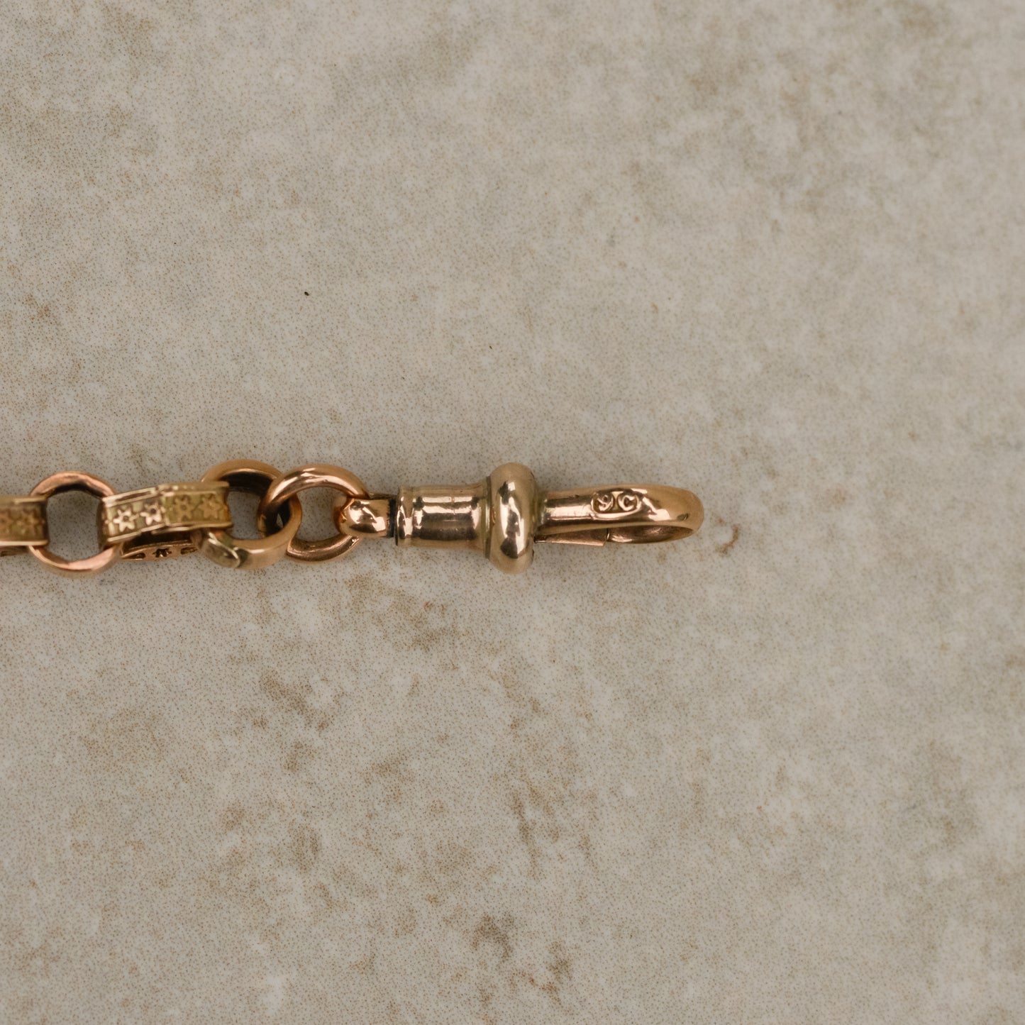 Victorian Star Link Watch Chain