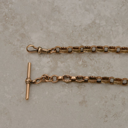 Victorian Star Link Watch Chain