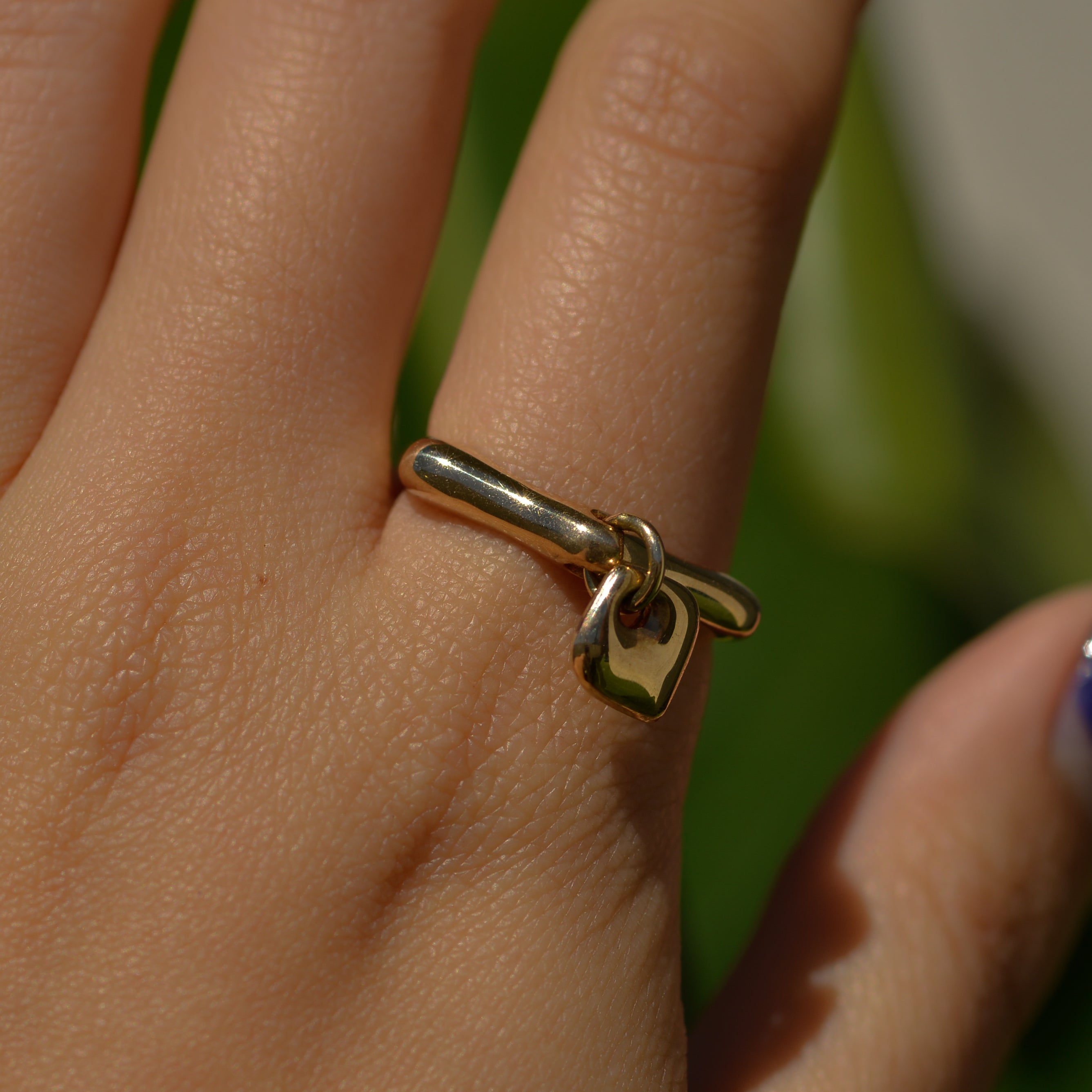 Estate Charm Ring