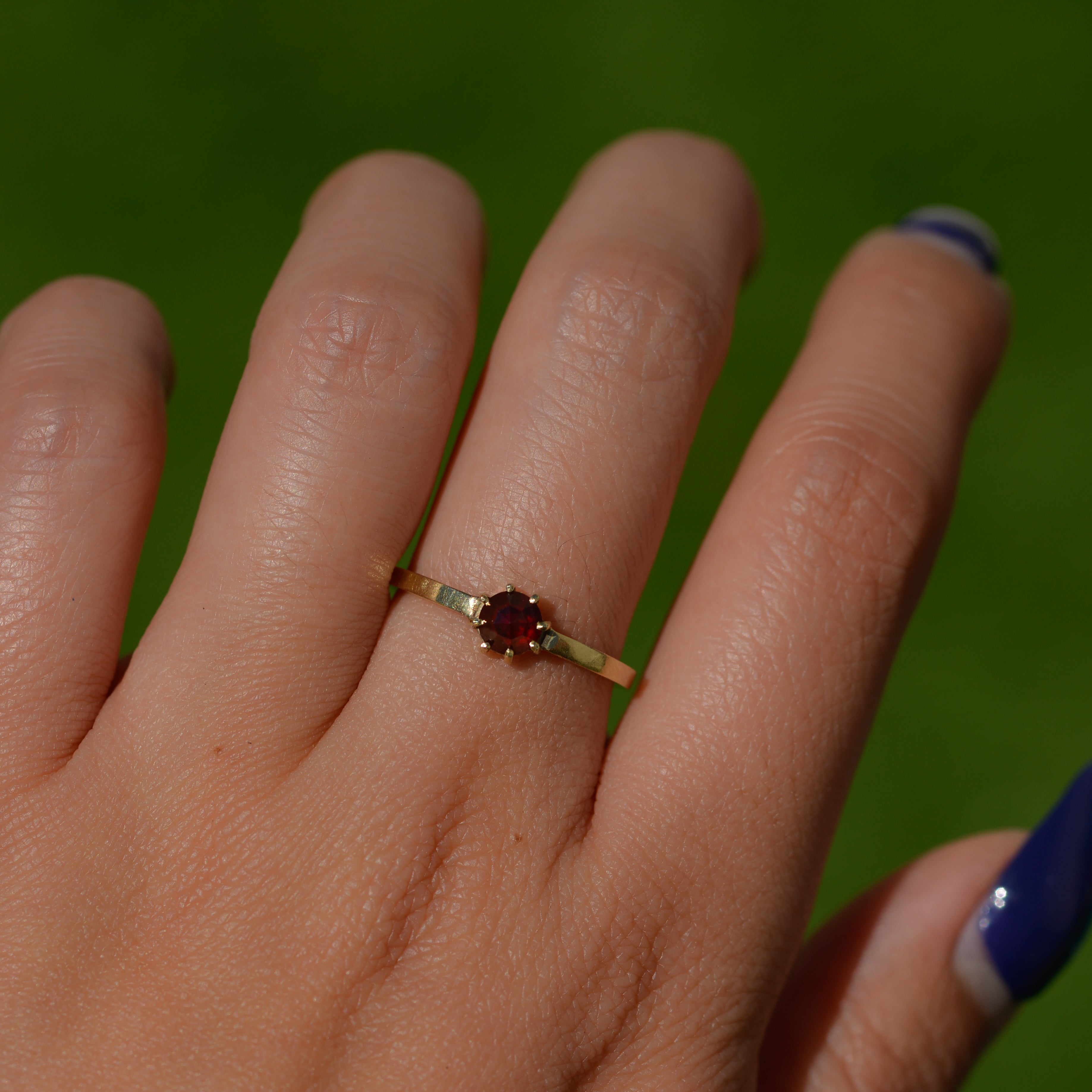 Vintage Garnet Ring