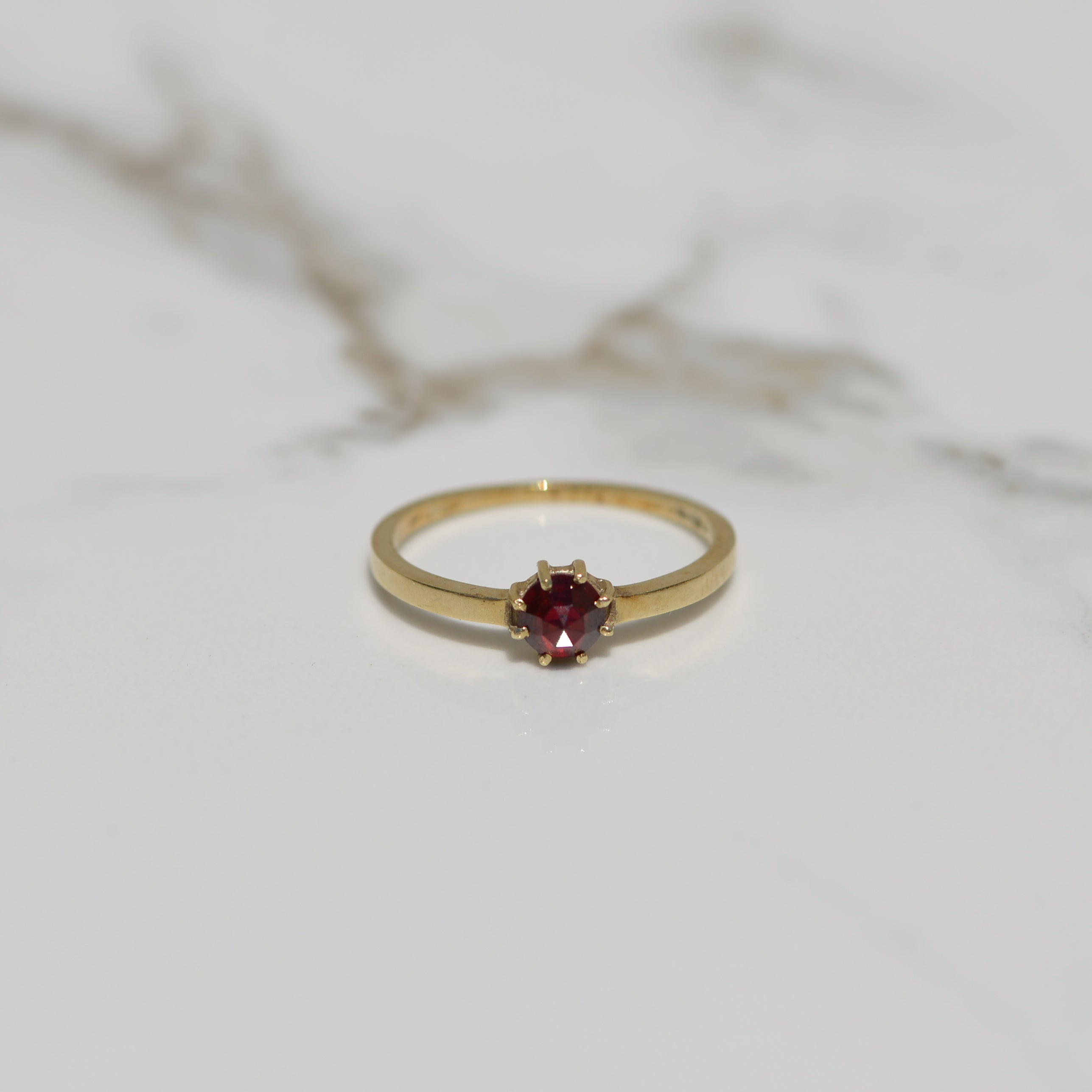 Vintage Garnet Ring