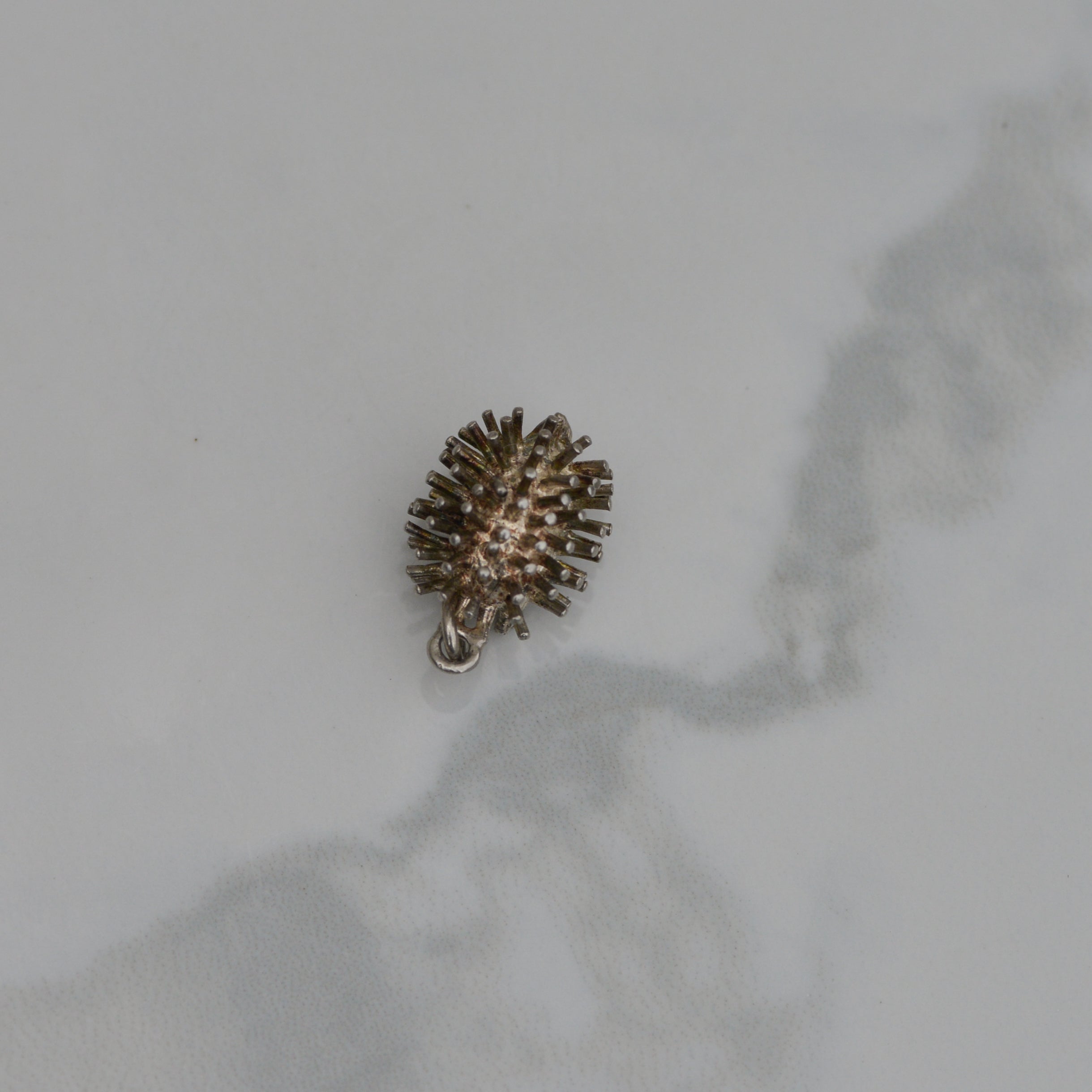 Vintage Sterling Hedgehog Charm