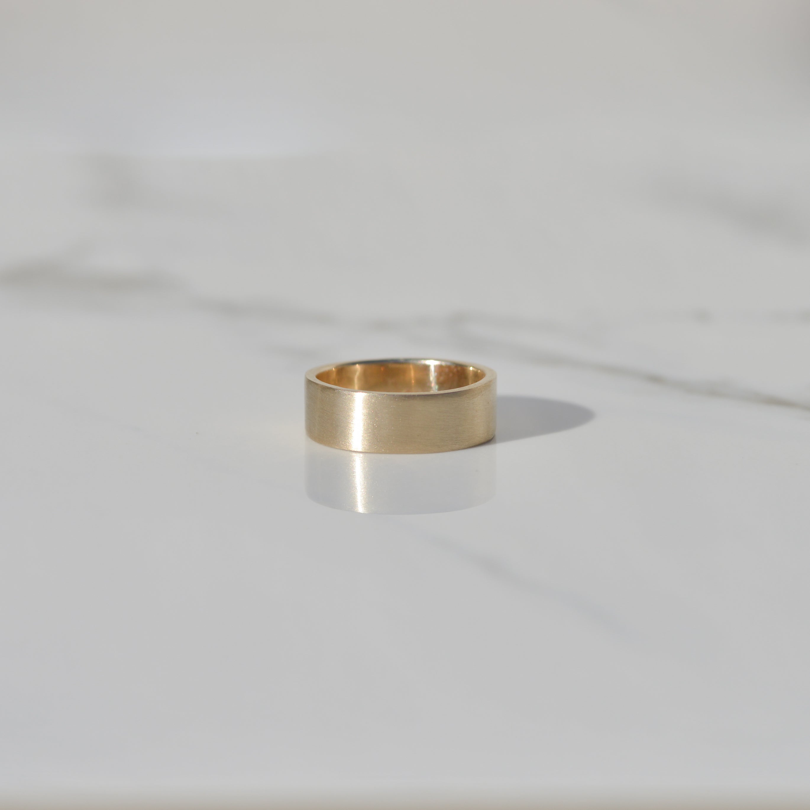 Estate Satin Finished Wide Band