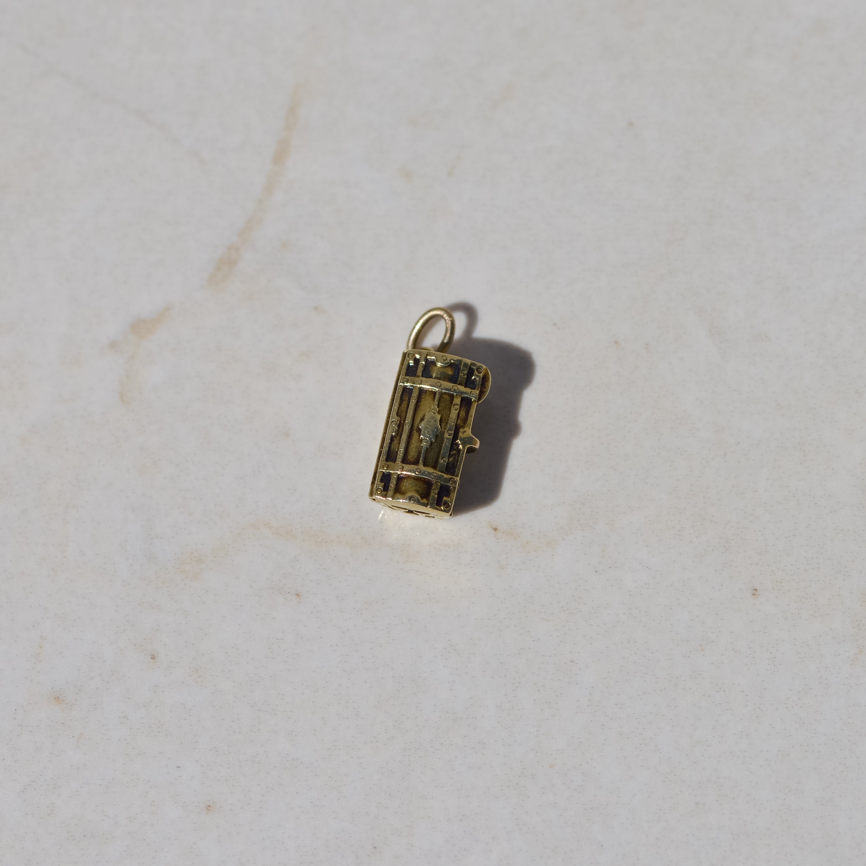 Vintage Treasure Chest Charm