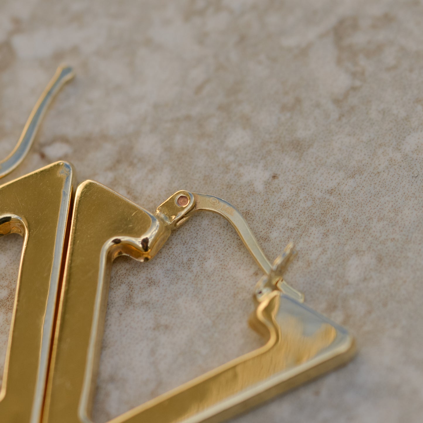 Estate Triangle Hoops