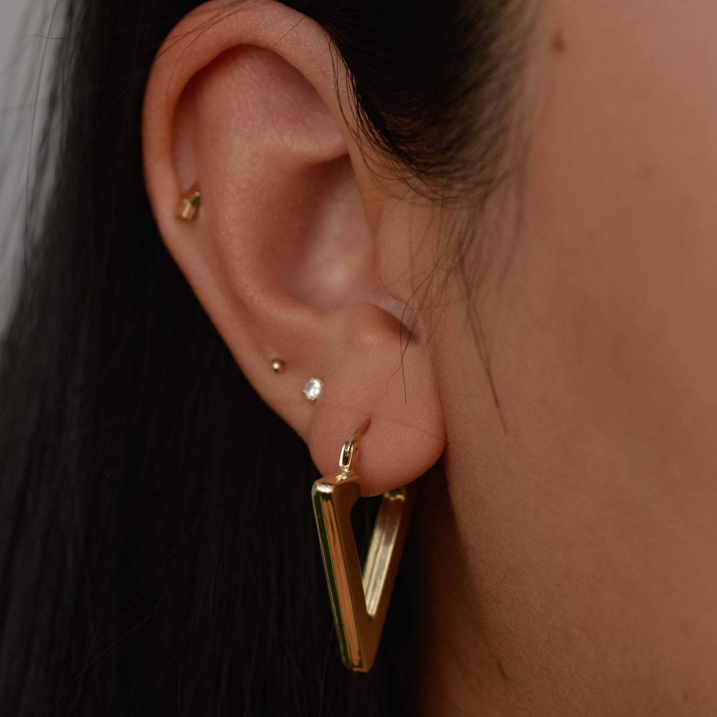 Estate Triangle Hoops