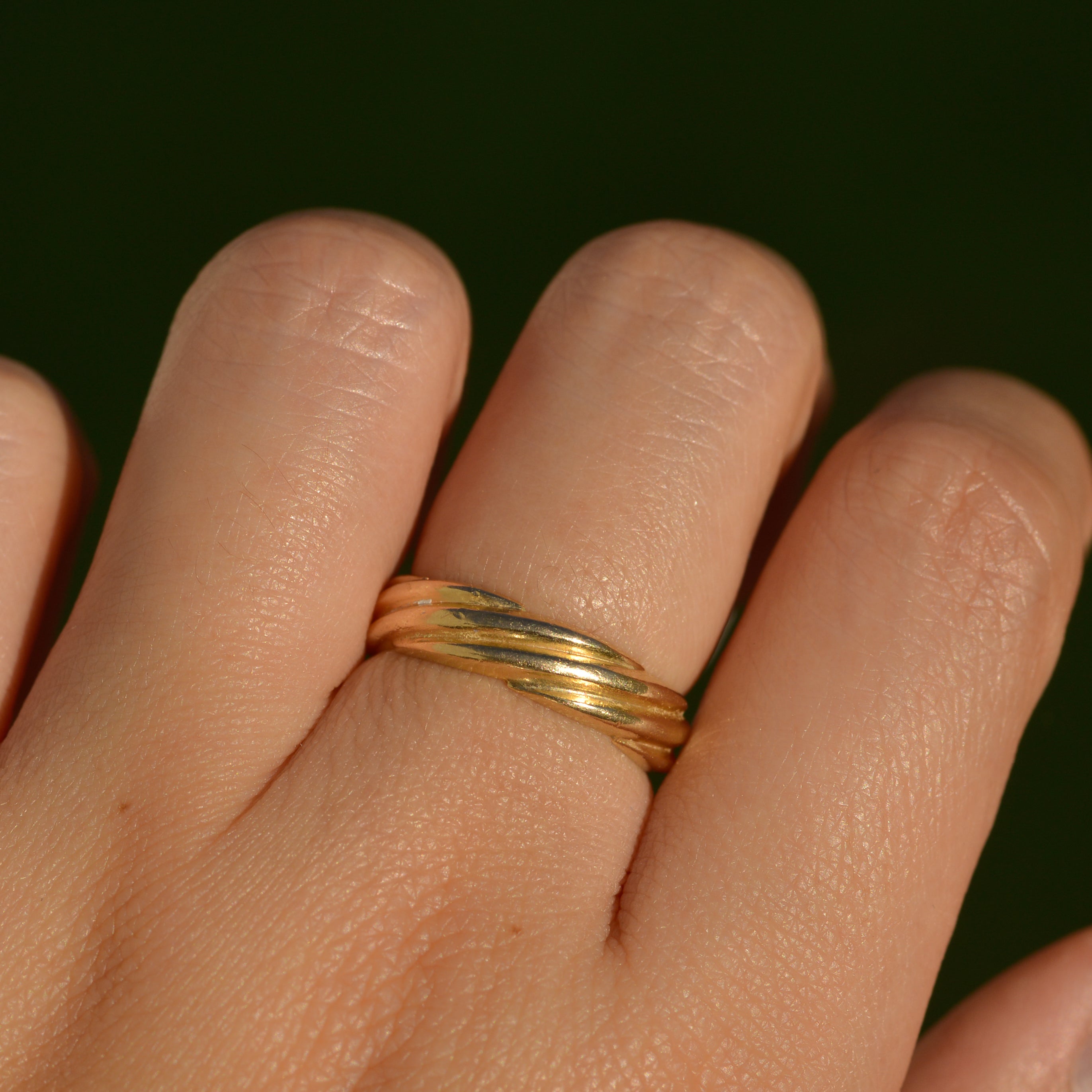 Vintage Twisted Wide Band