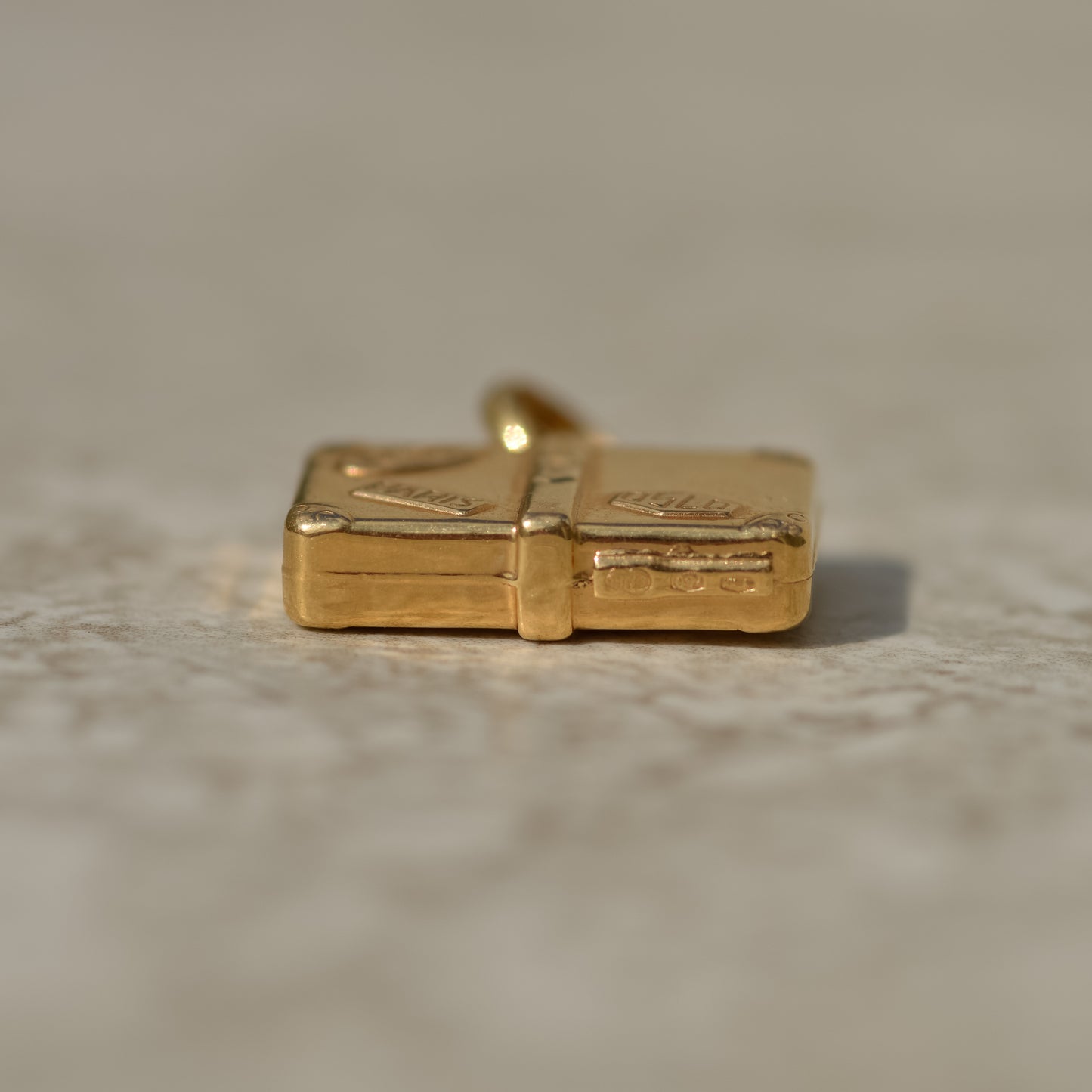 Vintage Suitcase Charm