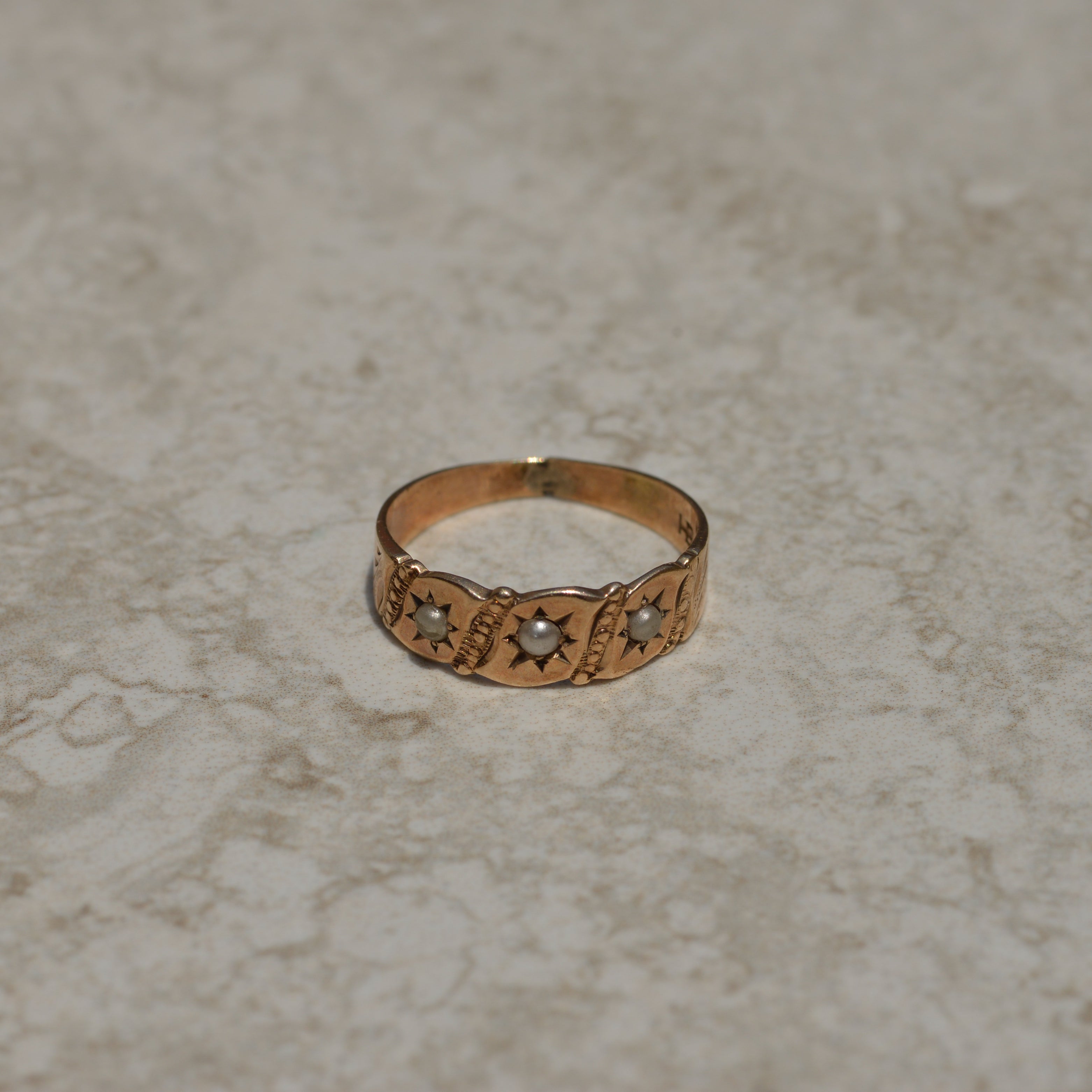 Antique Seed Pearl Band