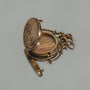 Victorian Floral Watch Fob Locket 10k Gold