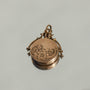 Victorian Floral Watch Fob Locket 10k Gold