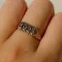 Antique 1923 Year Signet Ring 10k Sz 7