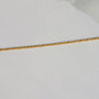 Vintage 14k Gold Twisted Chain Dainty Bracelet