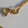 Vintage 14k Gold Twisted Chain Dainty Bracelet