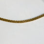 Vintage 14k Gold Dainty Herringbone Bracelet