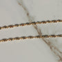 Vintage Twisted Serpentine Chain 16" 14k Gold