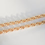 Vintage 3.25 mm Open Rope Chain 20" 14k Gold