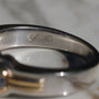 Estate 14k Round-Cut Emerald & Diamond 3 Stone Ring Sz 7