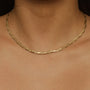 Vintage Byzantine Chain 16" 14k Gold