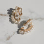 Vintage Statement Pearl Jacket Earrings 18k Gold