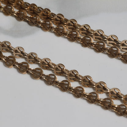 Antique Long Guard Chain 14k