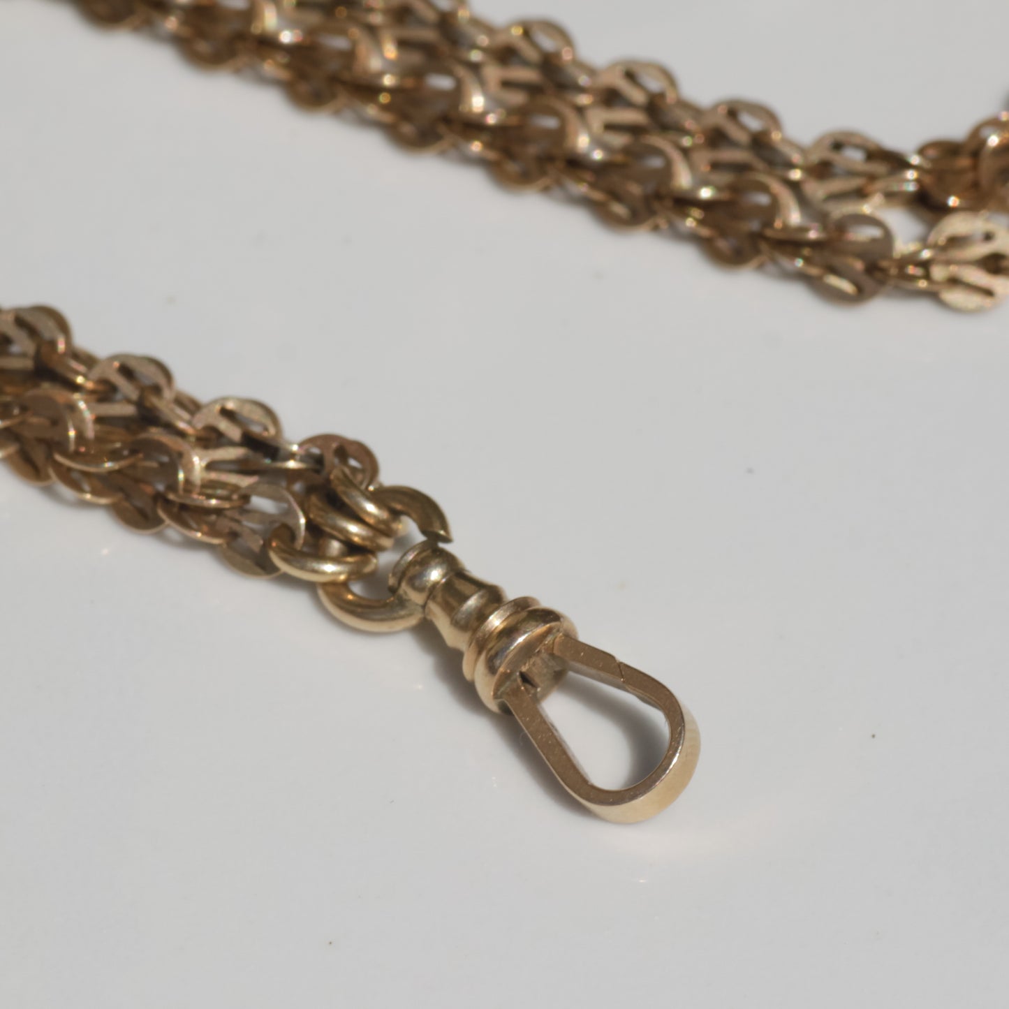 Antique Long Guard Chain 14k